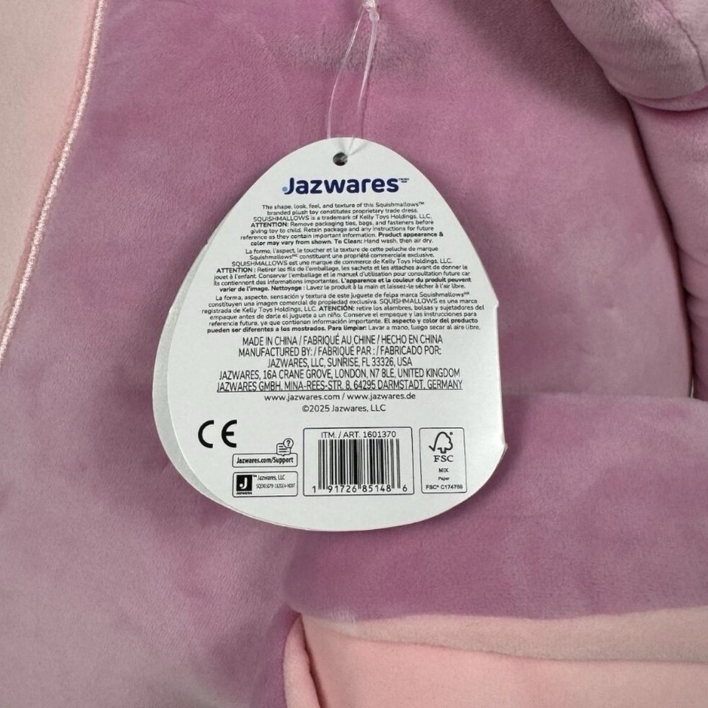20” Angel Squishmallow - Jumbo Size from Disney Stitch Collection - Picture 8 of 15
